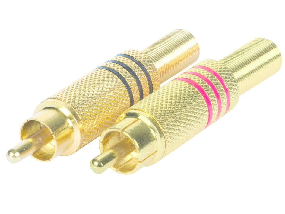 HQ-Power RCA-Stecker - 2 x männlich