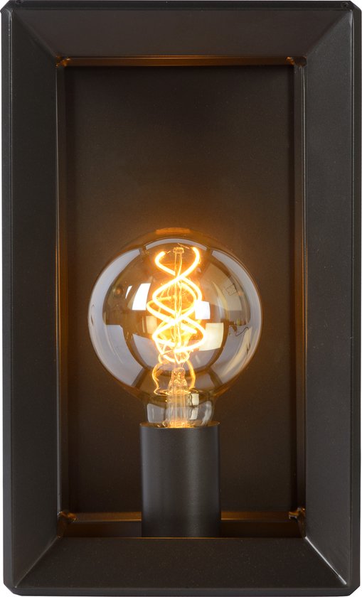 Lucide THOR – Wandleuchte – 1xE27 – Graues Eisen