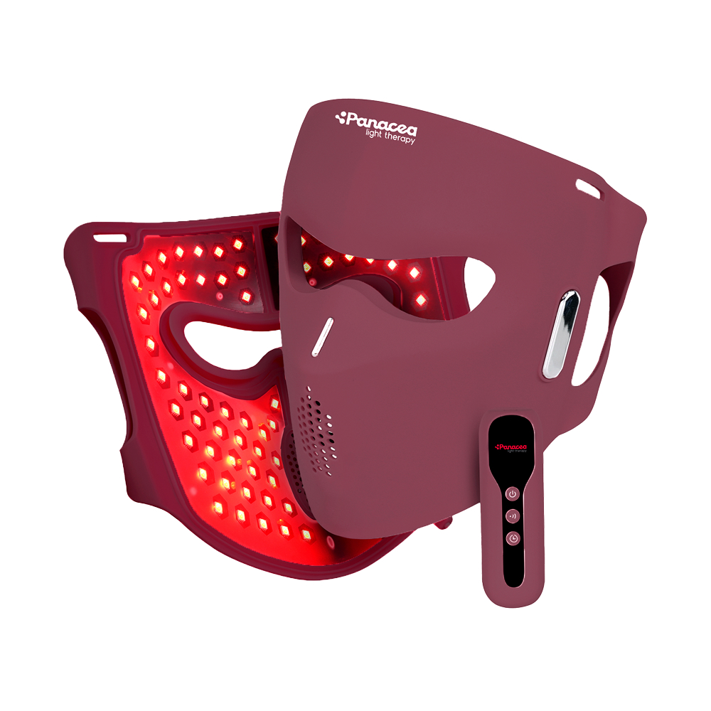Panacea Aurora LED-Gesichtsmaske – Bordeaux