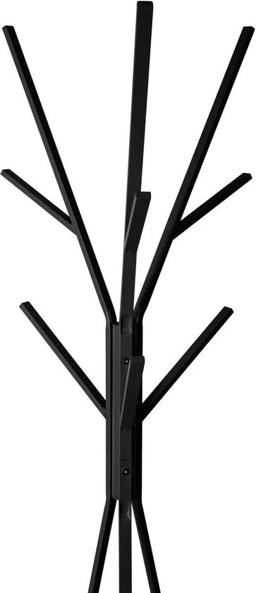 Sphera Garderobe  – 42 cm x 180 cm – Metall/Holz – Schwarz