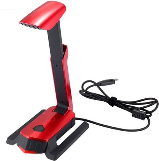 Kotion Each USB Microphone für PC - Mit Lampenfunktion und Headset-Ständer