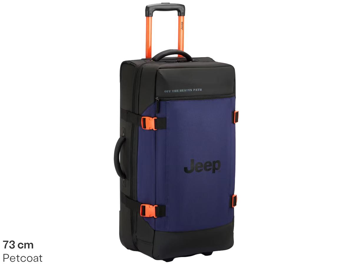 Jeep Duffle Bag – Trolley-Reisetasche – Größe M 73 cm – Schwarz