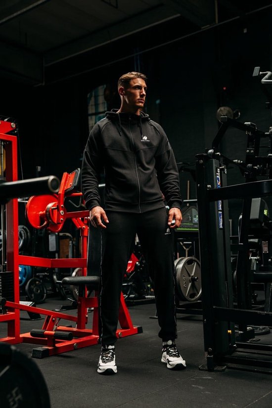 Gorilla Wear Harvey Workout Jacke - Schwarz - XL