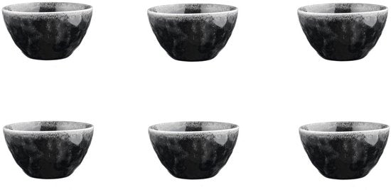 Bjorn MOON - Ø11,5cm - 6 Stück - Schwarz