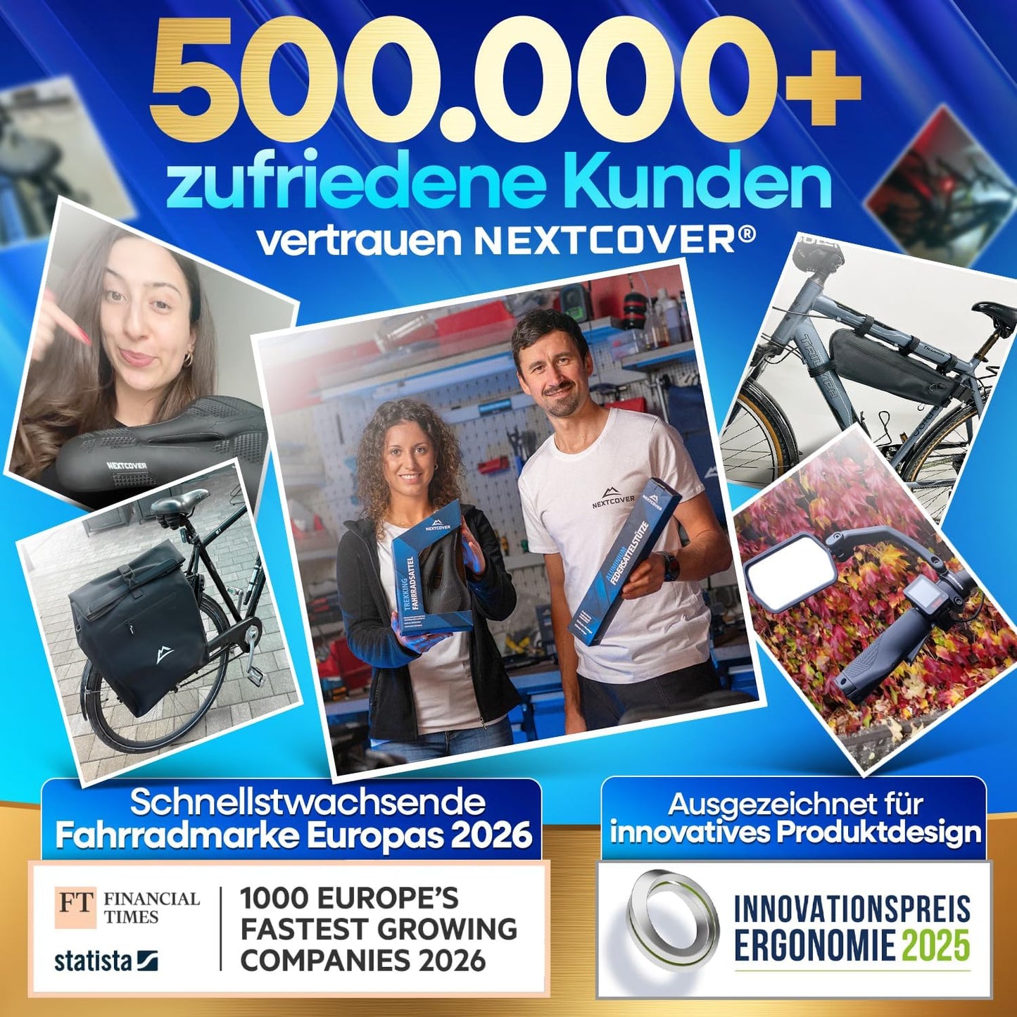 Nextcover Federnde Sattelstütze 27,2 mm – Comfort-Spring – Aluminium – Schwarz
