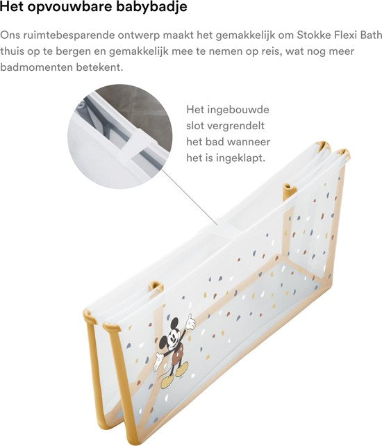 Stokke Flexi Bath – Mickey Celebration Babybadewanne