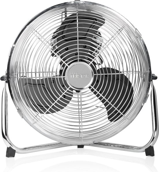 Tristar Standventilator 30 cm – 3 Geschwindigkeitsstufen – Boxventilator – um 130° neigbar – Metall – VE-5933