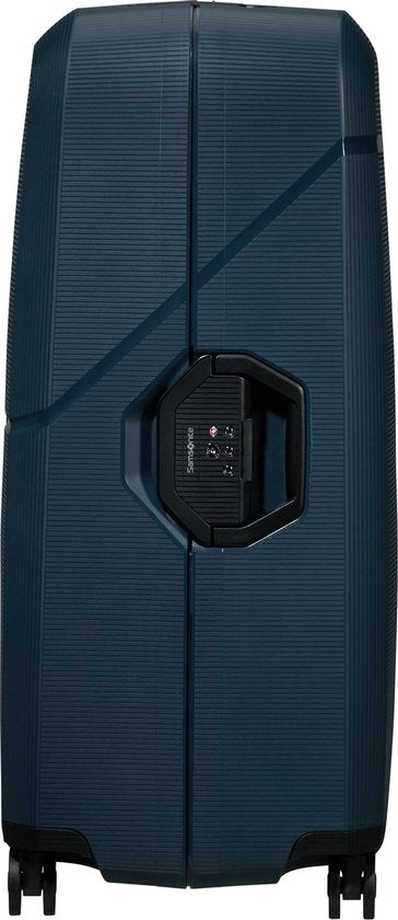 Samsonite Magnum Eco Spinner – Nachhaltig – Geräumig – 81 cm – Midnight Blue