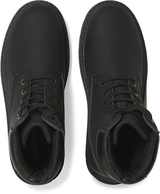 Jack & Jones - Herren Schnürstiefel Thames Boot - Schwarz - Größe 45