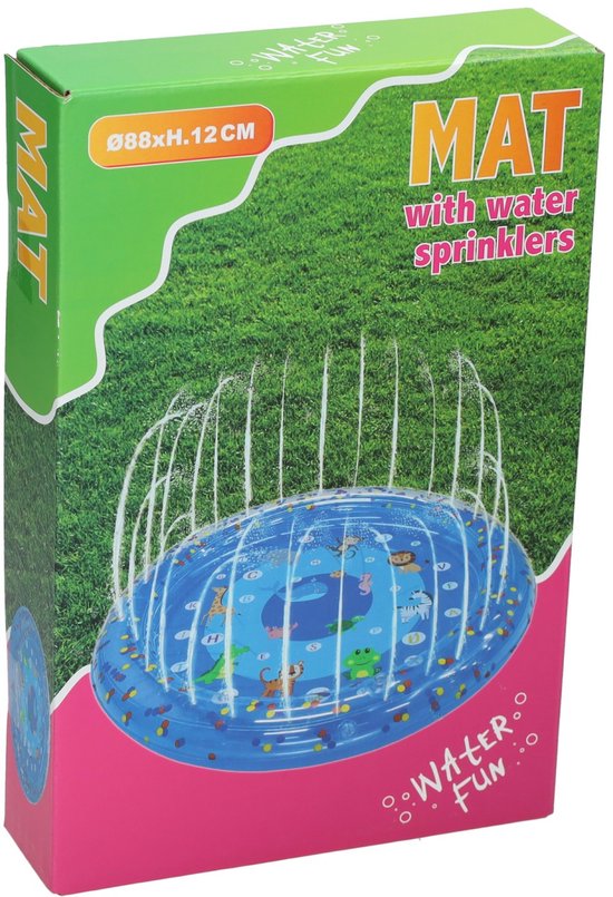 Rundes Baby-Planschbecken mit Punktmuster – 90 cm