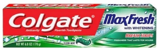 Colgate - Zahnpasta - MaxFresh mit kühlenden Kristallen - Saubere Minze - 100ml