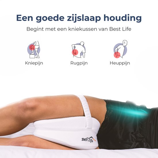 Best Life Kniekissen für Seitenschläfer - Beinkissen Orthopädisch