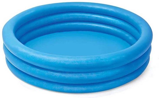 Intex Crystal Blue Aufblaspool – Ø 168 x 38 cm
