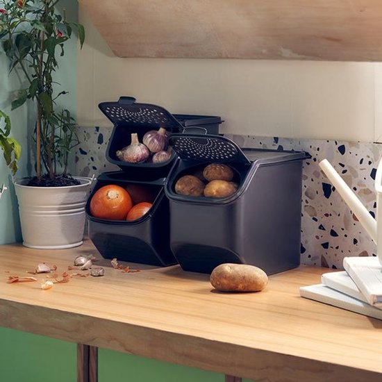 Mediashop 37195 Vorratsbehälter Sonstige Behälter 5,5 l Schwarz 1 Stück