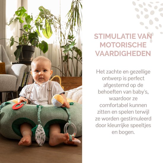 Sophie die Giraffe Baby Seat & Play – Babyhochstuhl mit Spielelementen – Babyspielzeug – Geschenk zur Geburt – Babyparty-Geschenk – Ab 3 Monaten – 27 x 55 x 50 cm