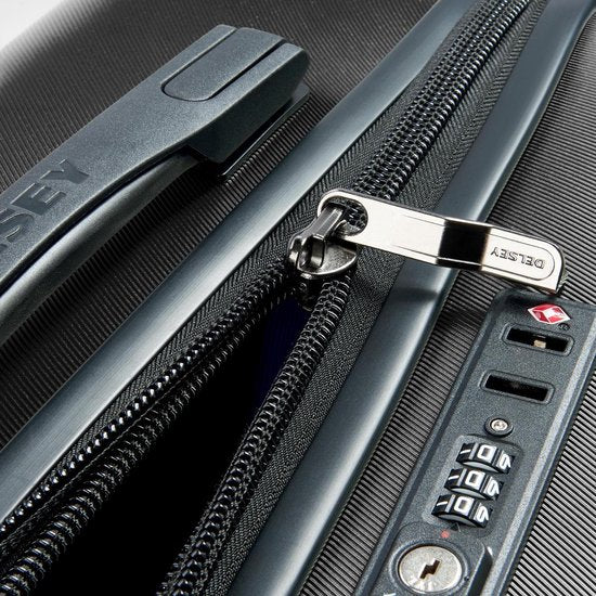 Delsey Comete Plus Trolley-Koffer - 67 cm - Schwarz