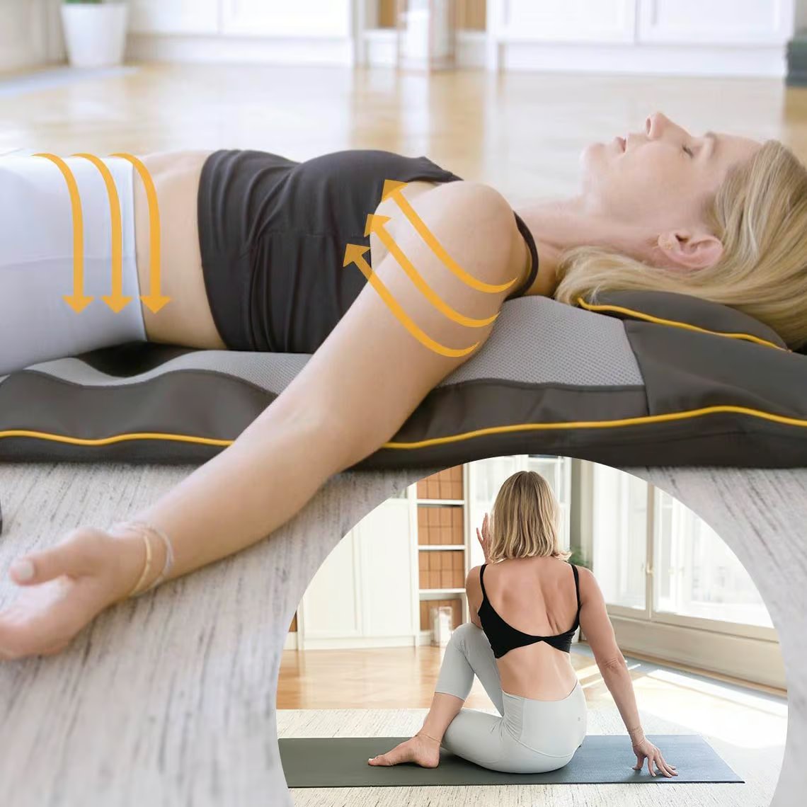 Belena Air Stretch – elektronische Stretch- und Massagematte – Einfache Bedienung – Individuell anpassbare Einstellungen – 25 Jahre Qualität