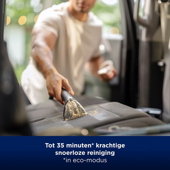 BISSELL SpotClean Cordless – tragbarer Fleckenreiniger – kabelloser Teppichreiniger, Sofa-Reiniger, für Auto, Matratze, Sneaker- und Sesselreiniger – Kabelloser Teppichreiniger – Reinigungsgerät mit Dreifachwirkung – bis zu 30 Minuten Betriebsdauer – 3681