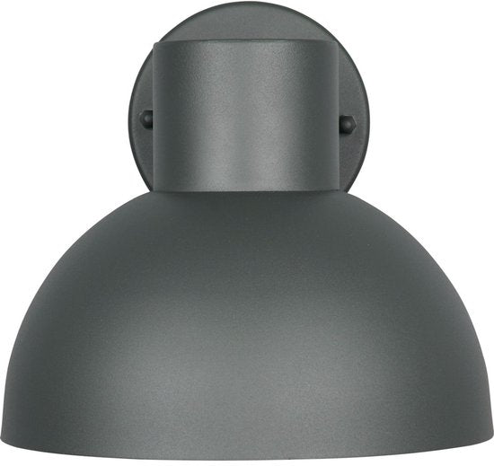 TRIO ELBE – Wandleuchte – Anthrazit – ohne 1x E27 4,9 W – Wandmontage – Außenbeleuchtung – IP44