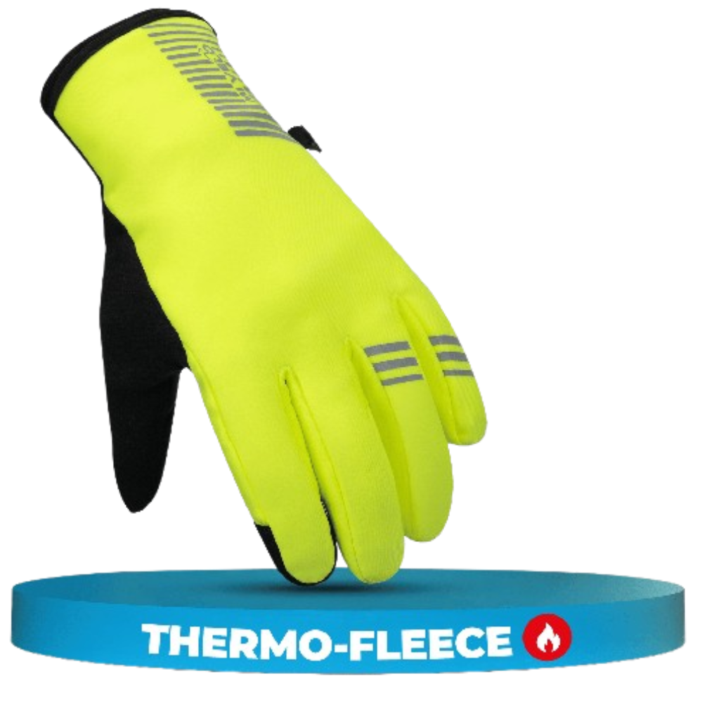 Mivelo Winterhandschuhe - Gelb - Größe XL - mit 3M™ Thinsulate™ & Thermo-Fleece