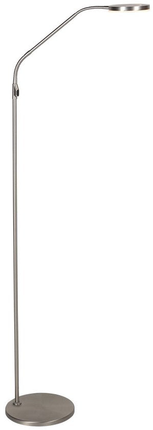 Steinhauer Exclusive – Stehlampe – Soleil2 – Stahl – Kunststoff und Metall – Designlampe – LED – 4389ST