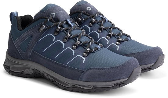 Travelin' Lokken Herren – Niedrige Wanderschuhe – Wasserdicht – Blau