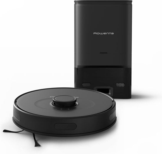Rowenta X-Plorer Series 75S+ RR8585 - Staubsaugerroboter mit Wischfunktion - Automatische Entladestation - Schwarz