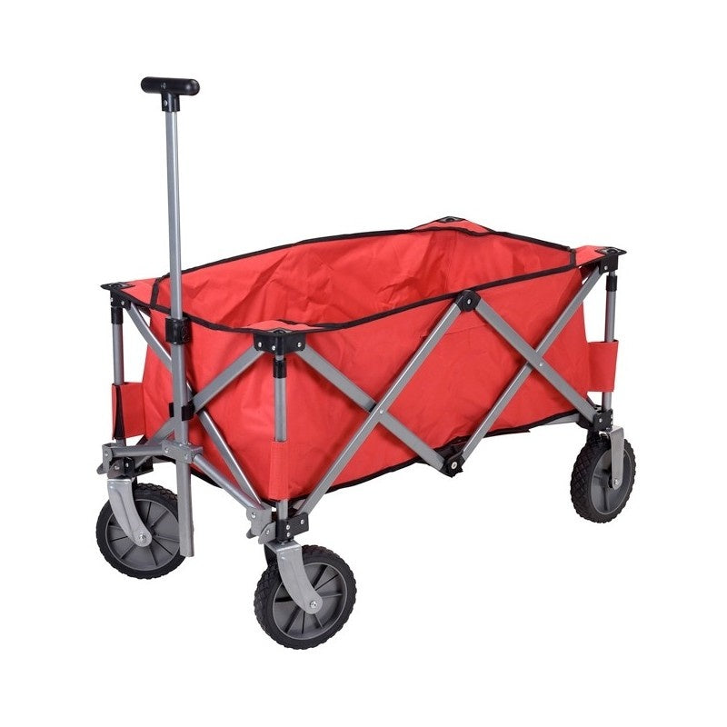 Wagon faltbar - Rot, 90 x 49 x 58cm