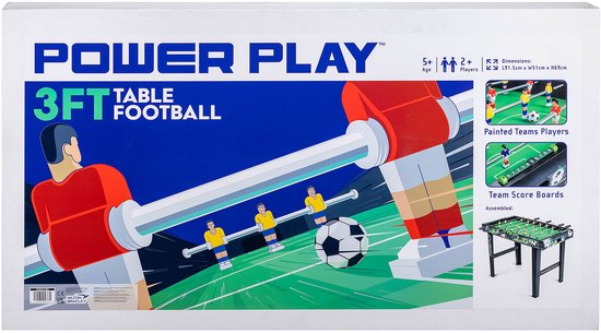 Power Play Kinder-Tischfußball 3 ft