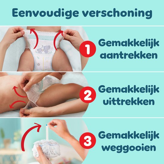 Pampers Premium Protection Pants Größe 4, 168 Windelhosen, 9 kg–15 kg