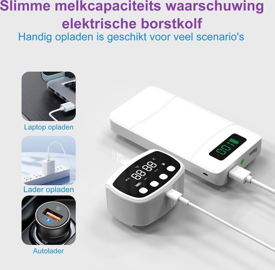 LAKOO Pro 1 Milchpumpe - Kabellos elektrisch - Handfrei - Milchpumpen