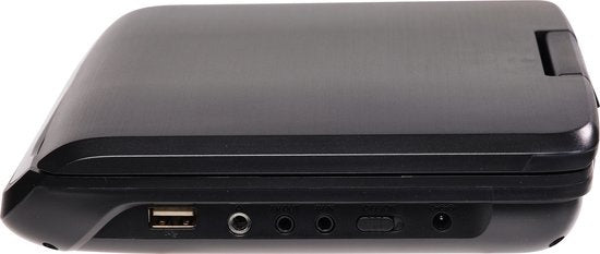 Denver - Tragbarer DVD Spieler für das Auto - 7 Zoll - inkl. Kopfstützenhalterung - USB - drehbarer Bildschirm - schwarz