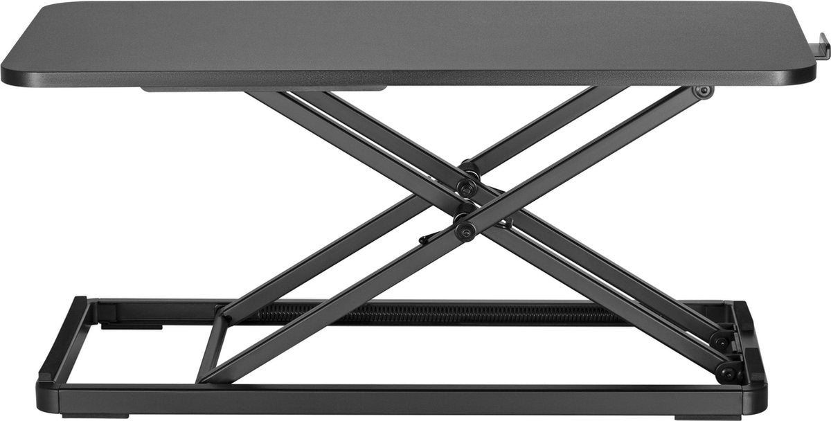 VDD Gaming - Höhenverstellbarer Steh-Sitz-Schreibtisch - Schwarz - 60x30cm