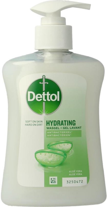 Dettol Handseife – Antibakteriell – Pflegend – Aloe Vera – 250 ml