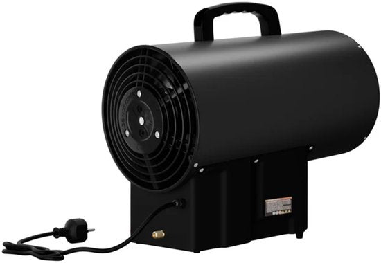 Juskys Gasherd Ventilator - 10kW - 19x36cm - Schwarz