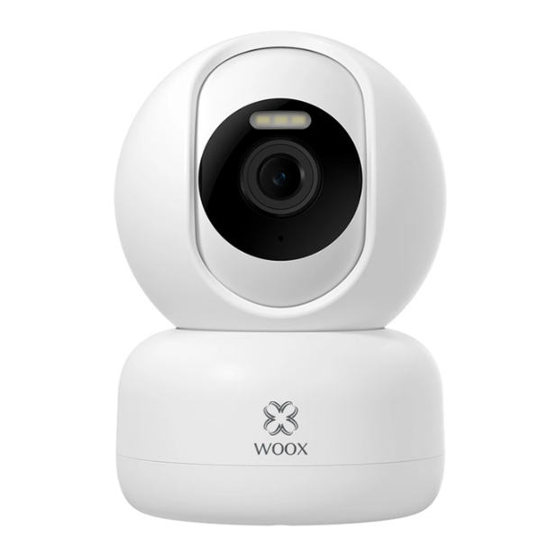Woox Smart PTZ-Kamera 2K HD – Weiß – 360° mit KI-Erkennung und Nachtsicht