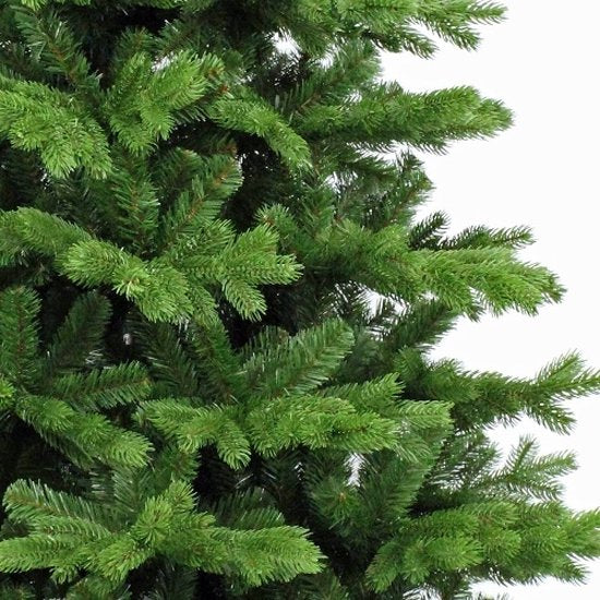 Triumph Tree Sherwood Deluxe – Weihnachtsbaum mit üppiger Optik und 1092 Zweigen – Weihnachtsdekoration für den Innenbereich – Kunstbaum, einfach aufzubauen – 155 x 112 cm – Grün