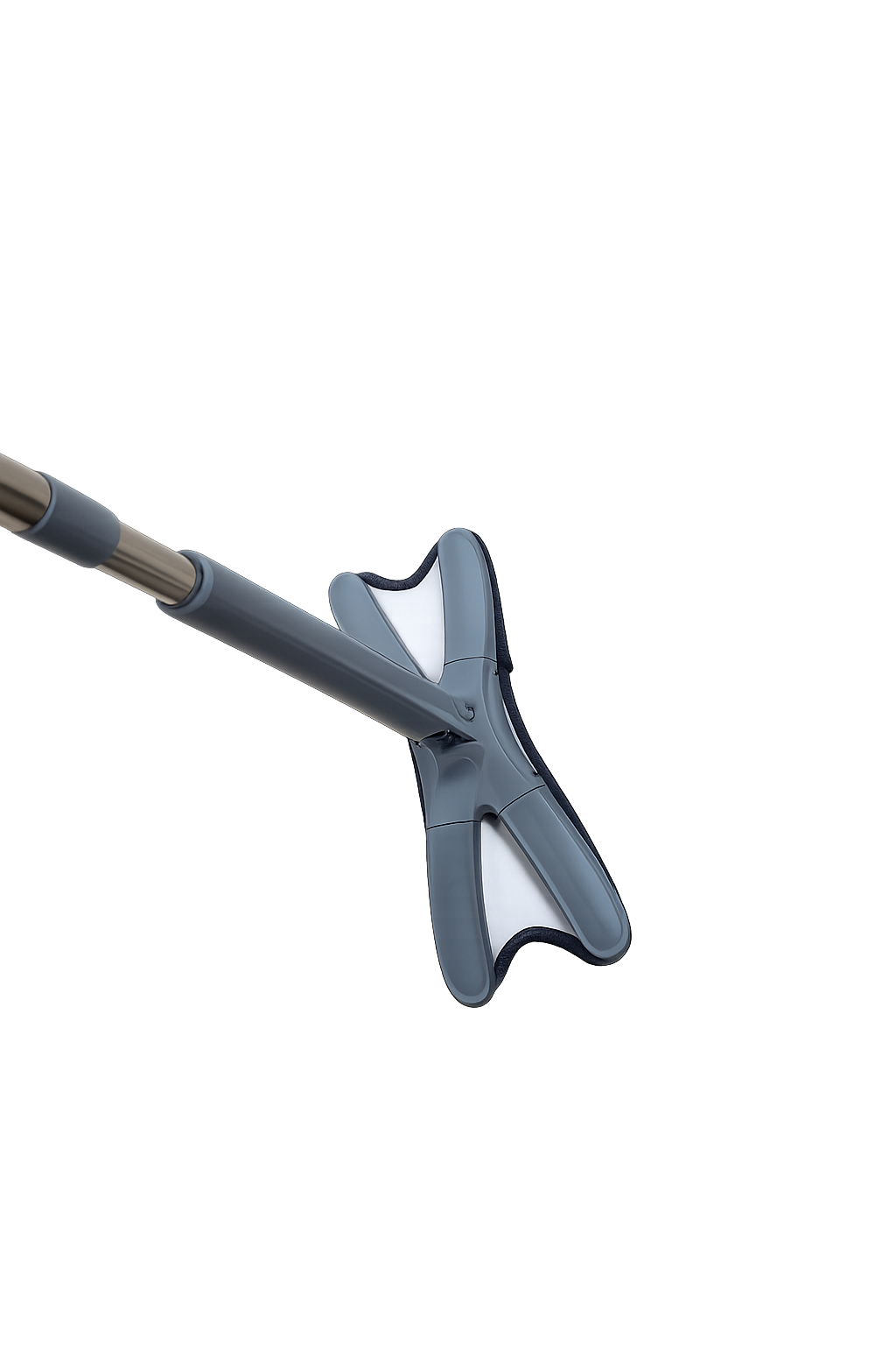 UltraClean Mikrofasermopp - 360° drehbarer Mopp - Easy Wring System - Grau - 107 cm