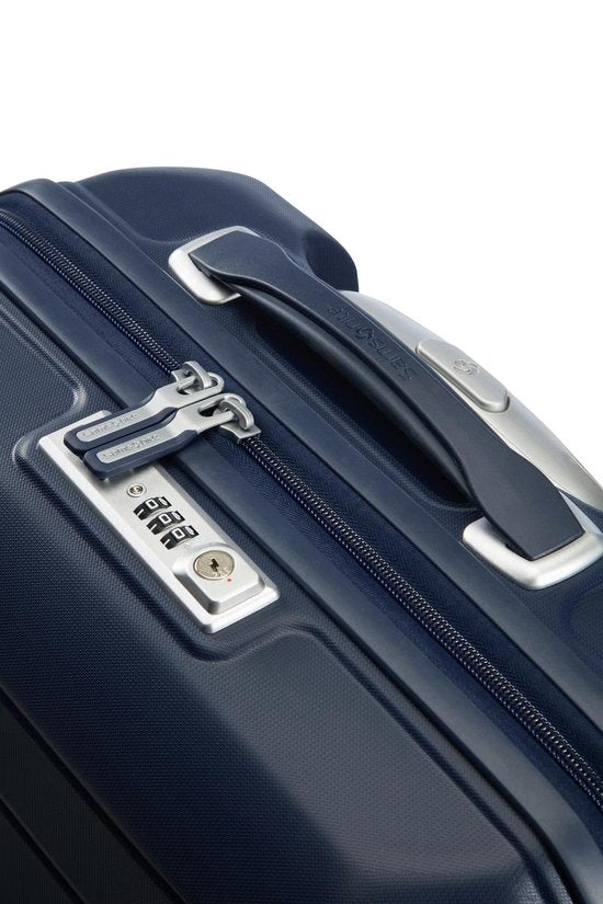 Samsonite - Reisekoffer - Flux Spinner 55/20 Expandable (Handgepäck) Marineblau