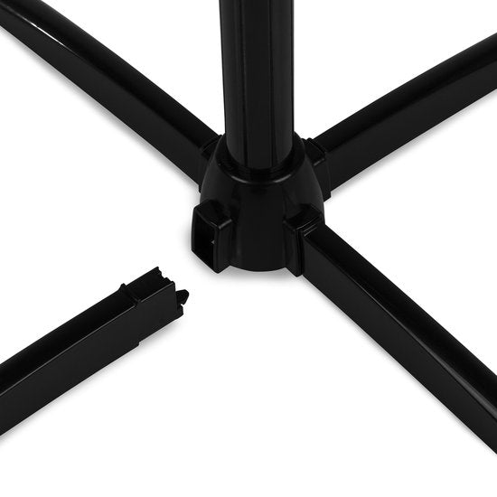 Tristar Stativventilator 40 cm – mit Fernbedienung und Timer – 3 Geschwindigkeitsstufen – höhenverstellbar – VE-5899 – Schwarz