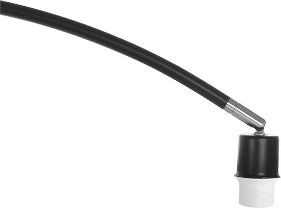 Mexlite Bikkel XL Pendelleuchte – Industrielampe mit E27-Fassung – 152 × 185 cm – Mattschwarz