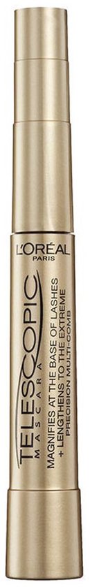 L’Oréal Paris Telescopic Mascara – Mascara für sichtbar längere Wimpern – Volumen ohne Klümpchen – Schwarz – 8 ml