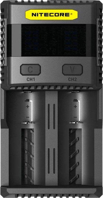 Nitecore SC2 SUPERB Ladegerät für Li-Ionen-/NiMH-Akkus