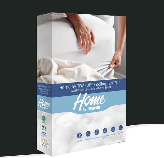 Matratzenschoner - 140 x 210 x 25 cm - Wasserdicht - Kühlend - Anti Hausstaubmilbe - Anti Allergie - Kühlend TENCEL