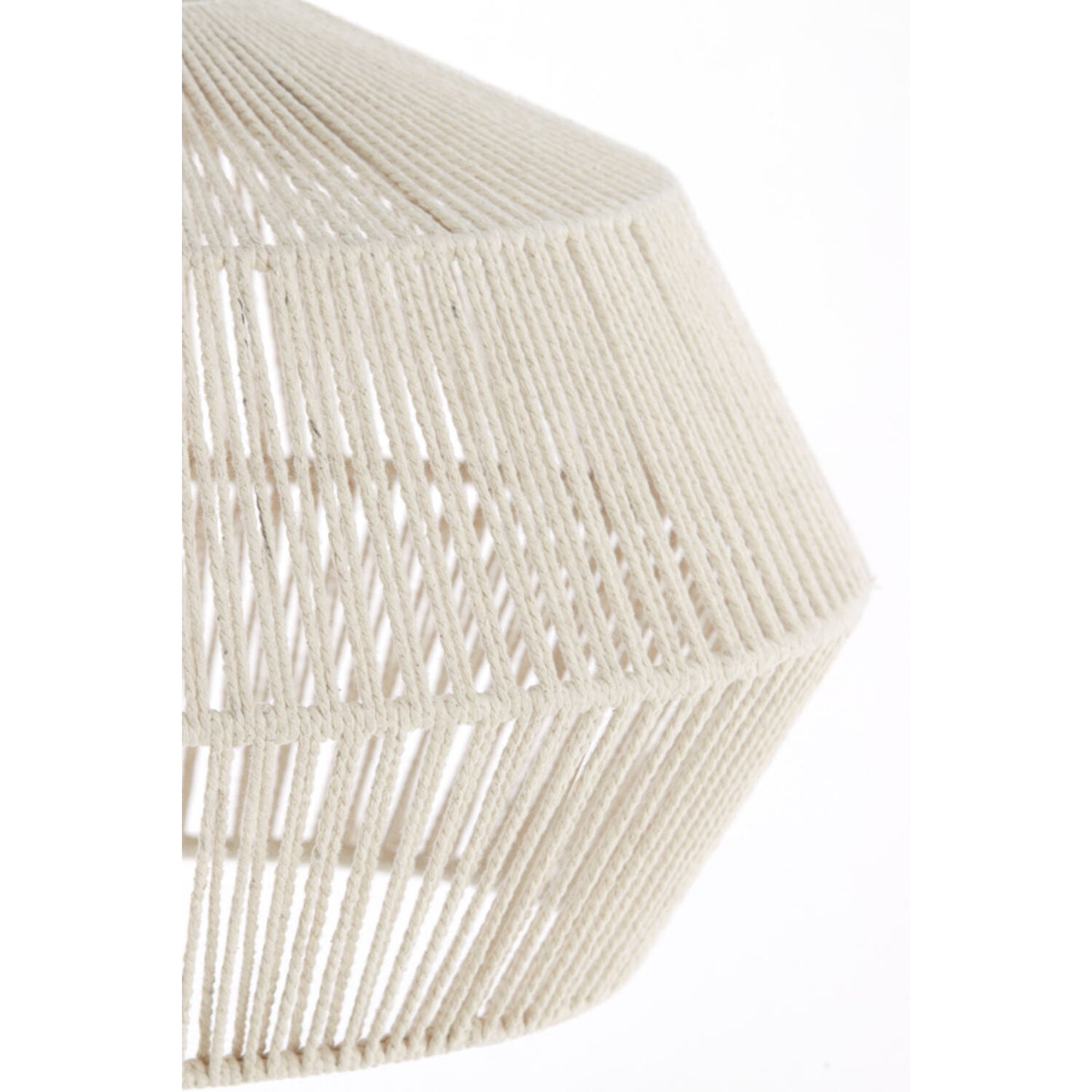 Light & Living Deya Hängeleuchte Creme – Ø 49 x 30 cm – Metall