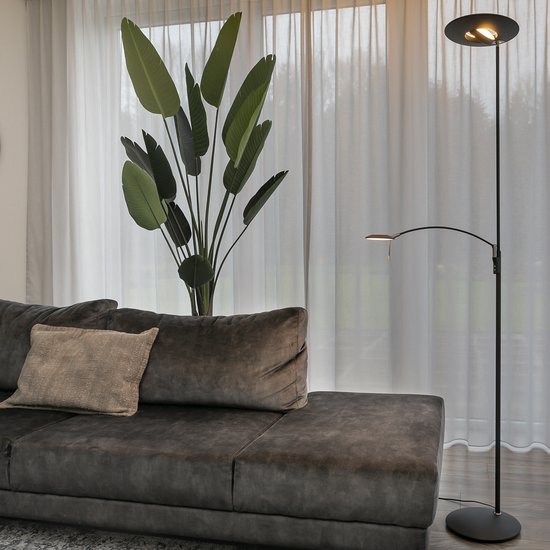 Stehleuchte Steinhauer Zenith LED - Schwarz