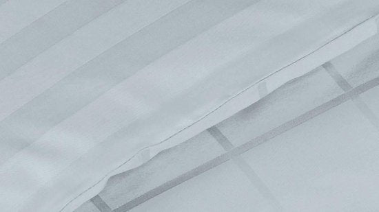 De Witte Lietaer Bettbezug aus Baumwollsatin Zygo – Hotelgröße – 260 x 240 cm – Blau