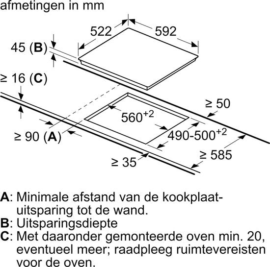 Siemens ET61RBNA1E – iQ300 – Einbau-Cerankochfeld – 60 cm