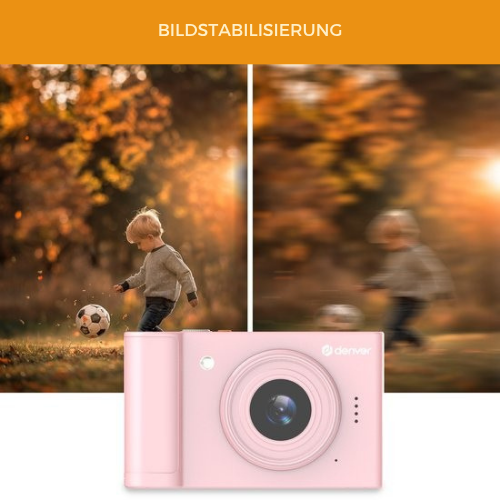 Denver - DCA4811P - Digitalkamera - Full HD - 48MP - Foto & Video - Rosa