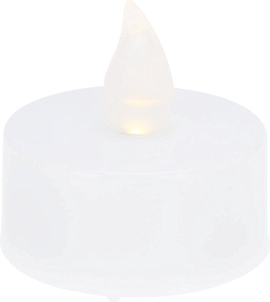 Homestyle Teelichter - Inklusive 2032 Batterie - Dekoration - Weiß 15 Stück Led